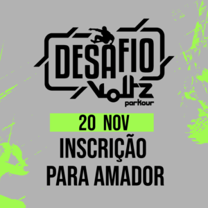 Inscrição para Amador no Desafio Voltz Parkour