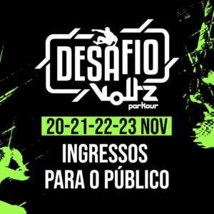 Ingresso para o público Desafio Voltz Parkour