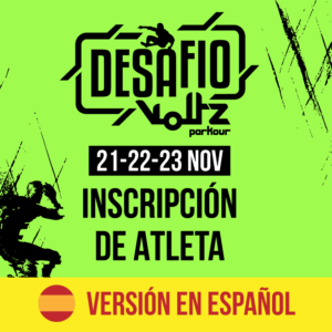 Inscrição para atleta Desafio Voltz Parkour ESP