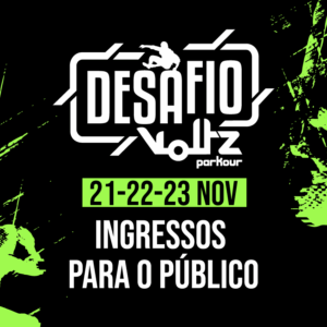 Ingresso para o público Desafio Voltz Parkour